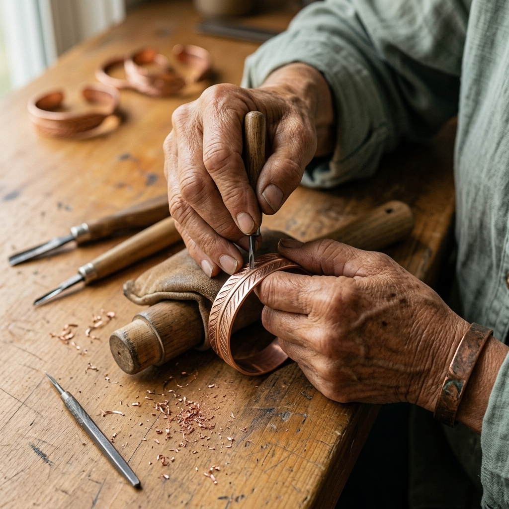Brazalete Raíz de Cobre