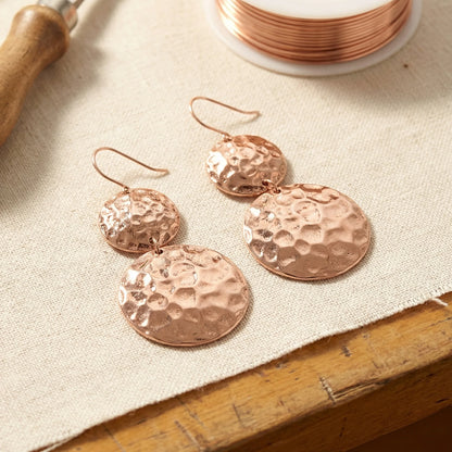 Pendientes Solsticio de Cobre