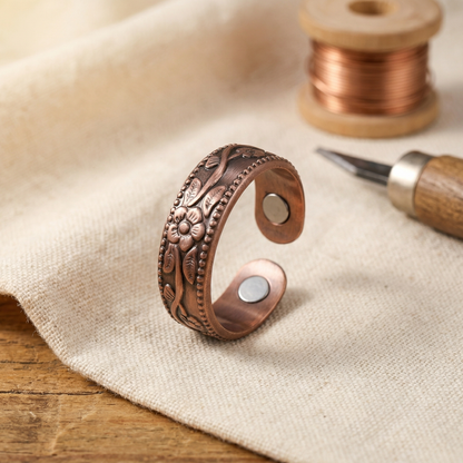 Anillo Pétalo de Cobre