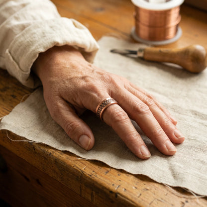 Anillo Luna de Cobre