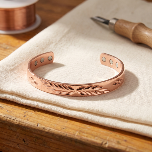 Brazalete Luna de Cobre