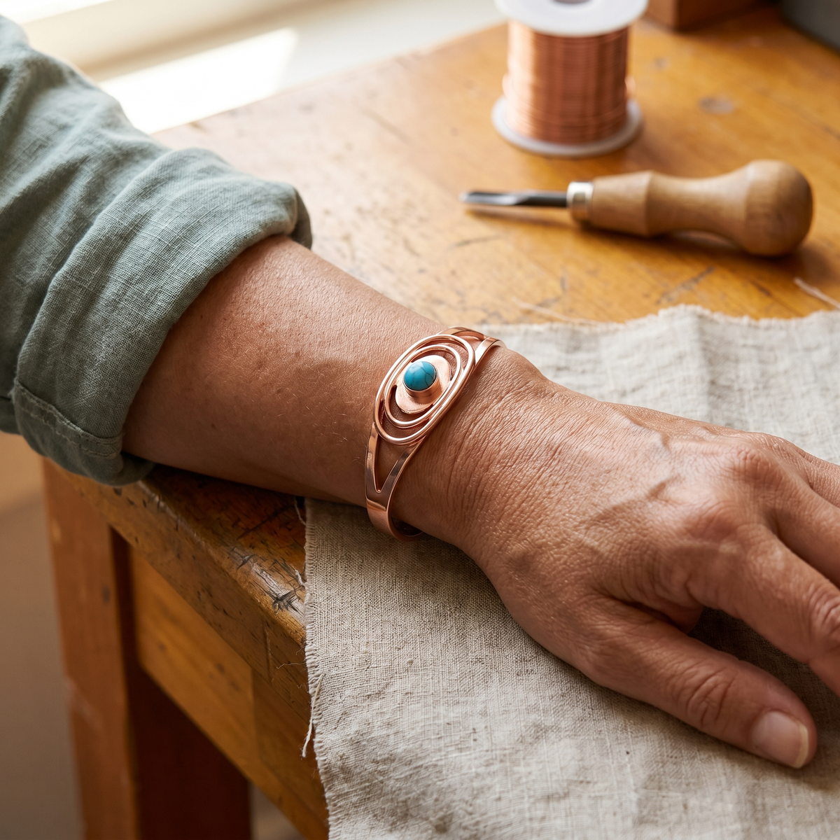 Brazalete Ojo de Cobre