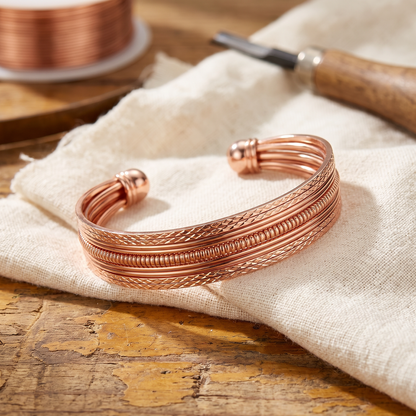 Brazalete Hoja de Cobre