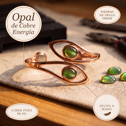 Brazalete Ópalo de Cobre