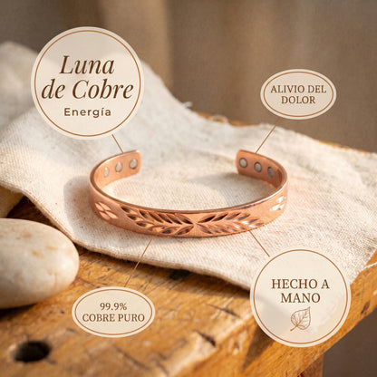 Brazalete Luna de Cobre